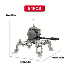 Interstellar Battle Universe Space Robot Model MOC Building Blocks