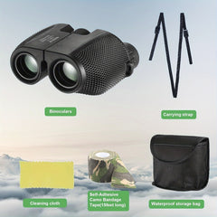 Compact Portable HD Binoculars For Travel Camping Hiking