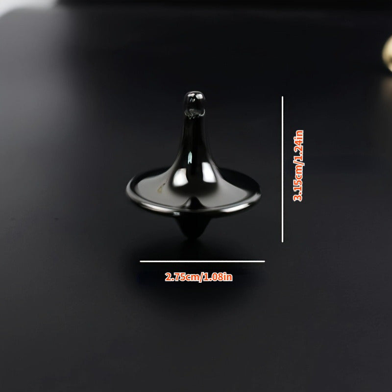 Stainless Steel Gyroscope Handheld Toy - Random Punching & Mixed Colors
