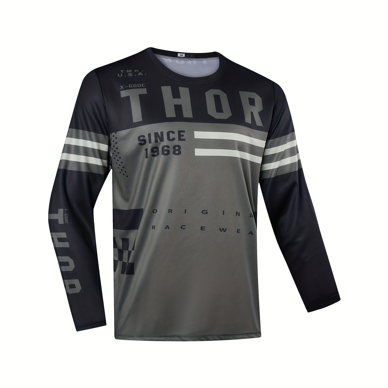Men's Rapid Dry Motorcycle Racing Shirt Long Sleeve Sportwear