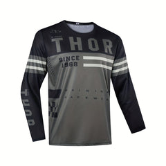 Men's Rapid Dry Motorcycle Racing Shirt Long Sleeve Sportwear