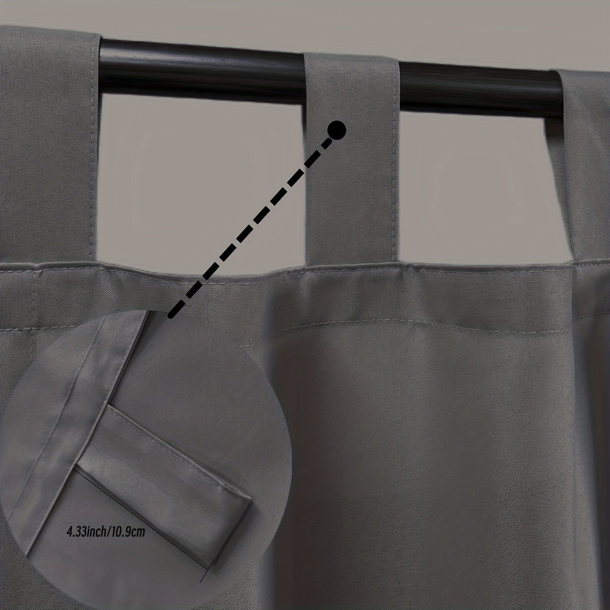 Tab Top Room Darkening Indoor/Outdoor Curtains