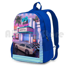 80s Cinema Hiking Backpack Waterproof Camping Travel