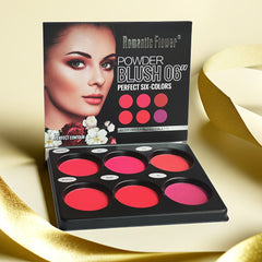 6 Shade Natural Toning Eyeshadow Palette