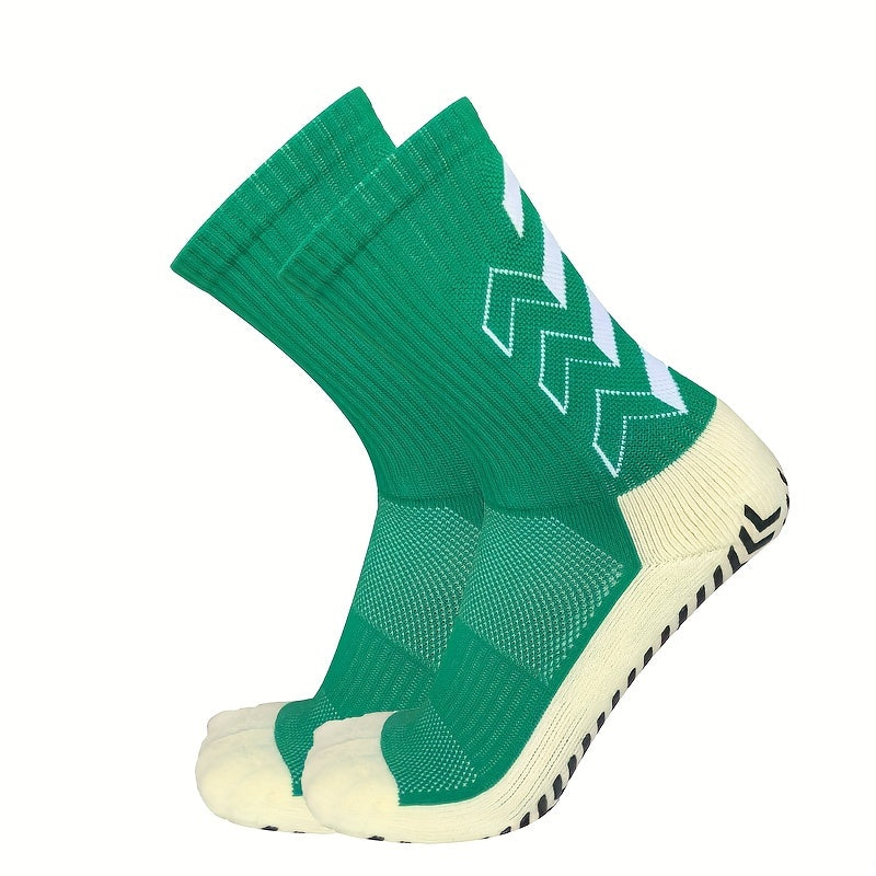 Thickened Non-slip Silicone Bottom Football Socks