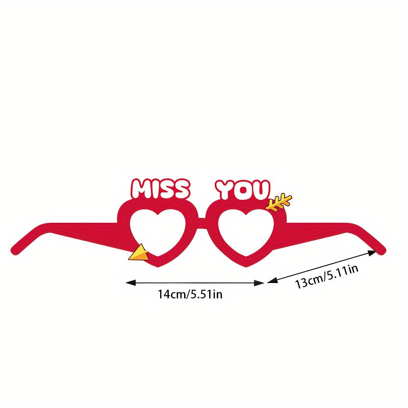 Wedding Party Paper Glasses Set