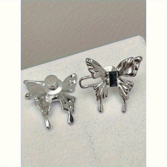Alloy Butterfly Waist Cincher Clips Y2K Style Jeans Tightener