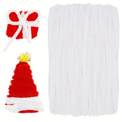100pcs Pipe Chenille Rod Pipe Cleaner for DIY Project Creative Crafts