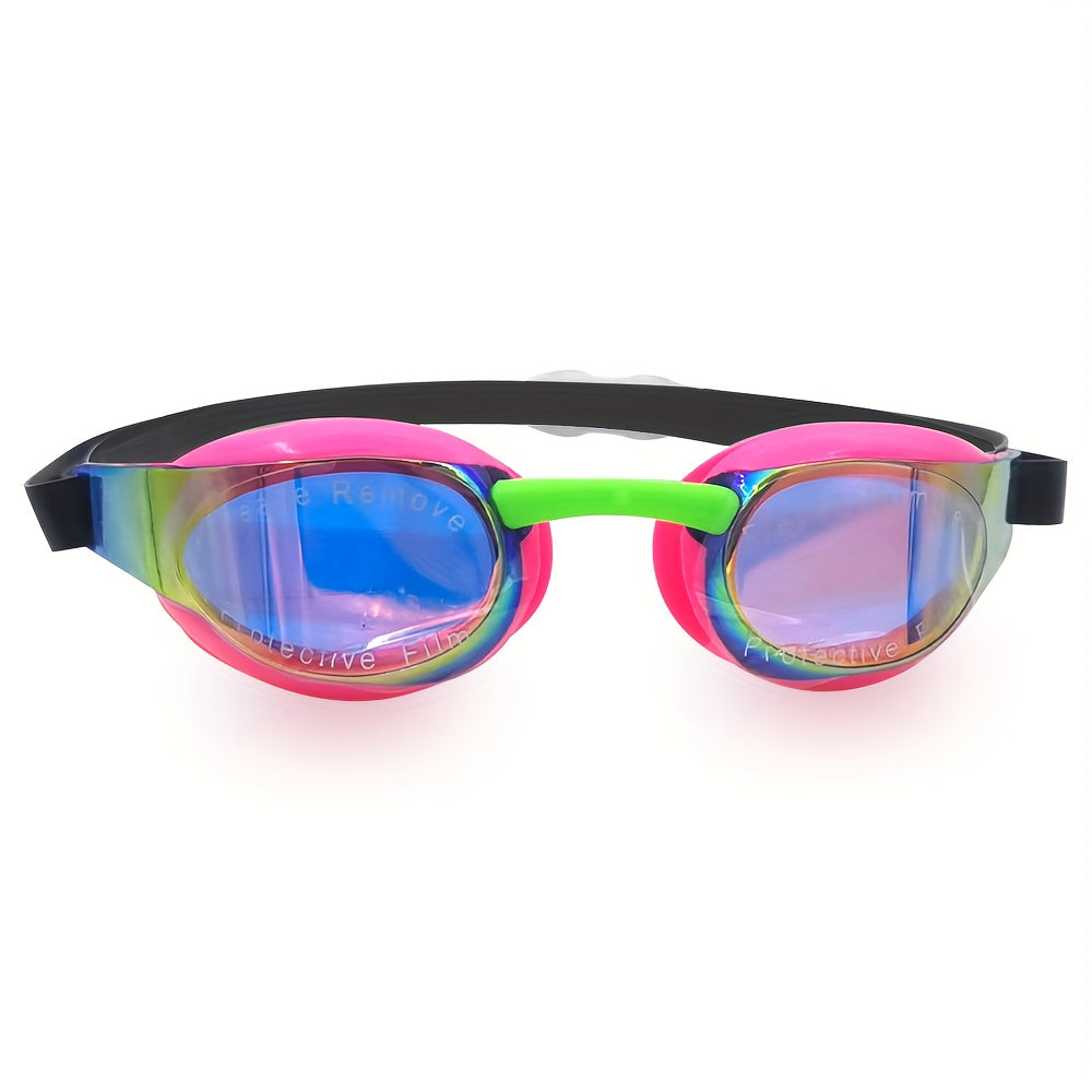 Professional Racing Training Waterproof Anti-fog Swim Glasses