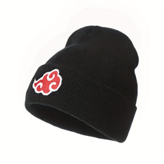 Anime Auspicious Cloud Embroidery Knitted Beanie Men's Cloud Beanie