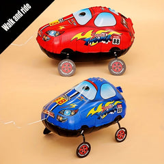 Walking Car Balloon Birthday Party Prop Decoration