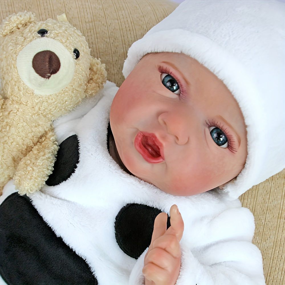 55 88 Cm Lifelike Reborn Doll Pure Rubber Body Washable Baby Doll