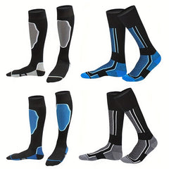 Winter Ski Socks Thickened Knee High Socks for Skiing