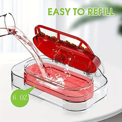Plastic Hanging Bird Feeder for Outdoor Fall Decor