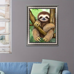 Sloth Pattern Canvas Painting Poster Prints for Home Wall Decoration