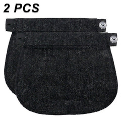 2pcs Denim Fabric Extender Buckle for Fat Belly Jeans