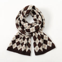 Long Red Scarf Christmas Year Style Women