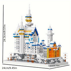 2790pcs Geometric Landscape Building Model Assembly Blocks