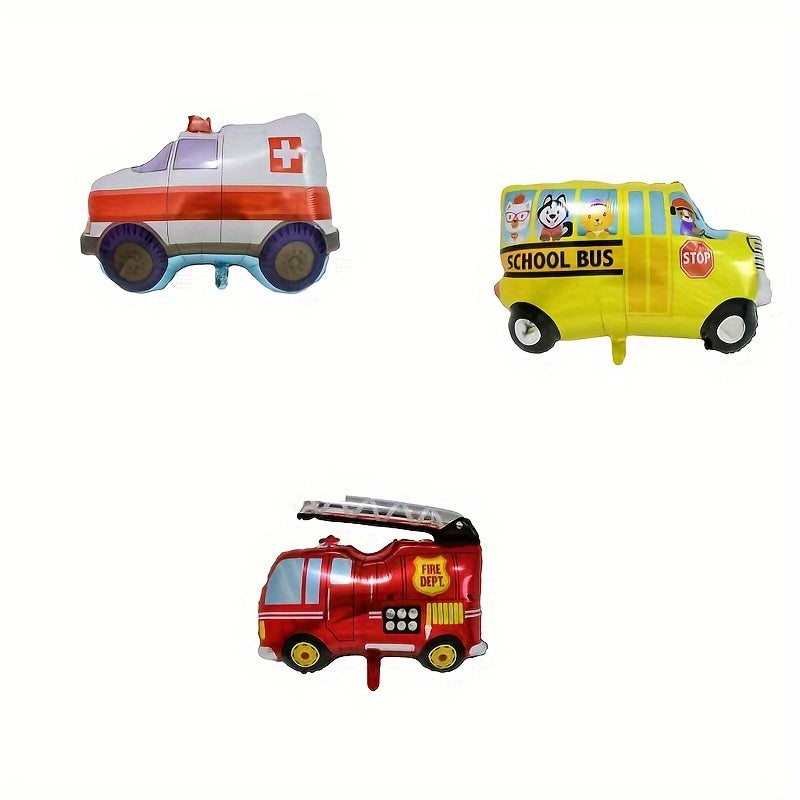 Car Film Balloon Birthday Party Decoration Treasure Toy