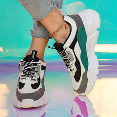 Thick Sole Women's Running Shoes Lightweight