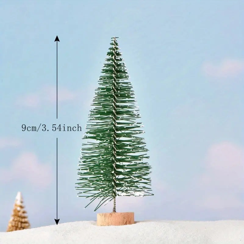 Mini Christmas Tree Tabletop Decorations for Holiday Decorating and Gifts
