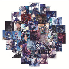 60pcs Anime Stickers Waterproof Stickers for Mobile Phones Laptops Bottles
