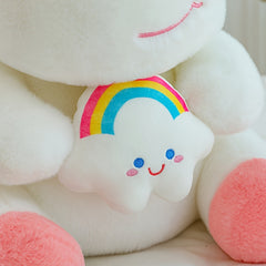 Calf Unicorn Doll Pillow Plush Toy With Wings Sofa Decoration