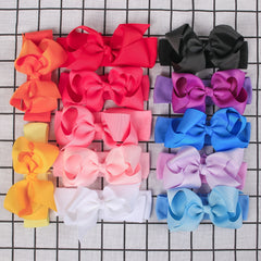 Baby Bow Ribbon Headbands Elastic Hair Bands Hair Accessories