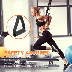 Resistance Band Cable Machine Handles - Exercise Handles