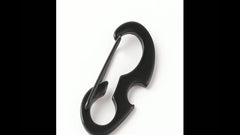 Multifunctional D-shaped Buckle Carabiner Bottle Opener