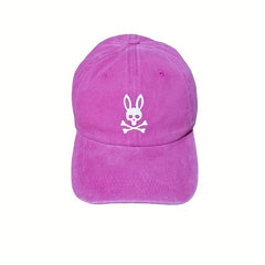 Outdoor Rabbit Printed Peaked Cap for Hiking Mountaineering Fishing