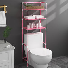 Toilet Rack Bathroom Floor standing Toilet Storage Rack Without Drilling