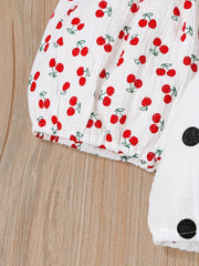 3pcs Print Baby Girl's Shorts Bread Pants Comfy Shorts