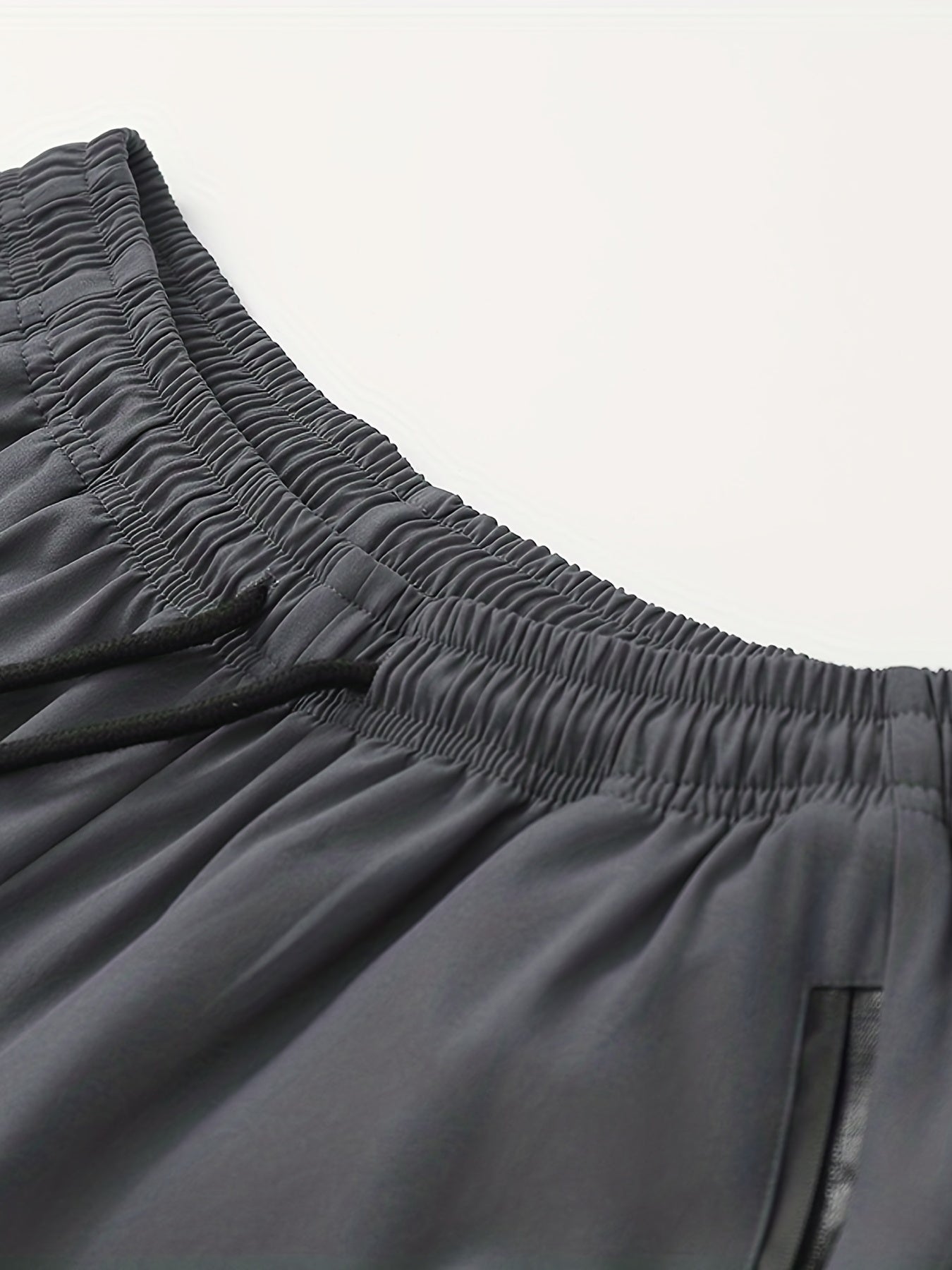Men's Side Pocket Drawstring Shorts for Summer