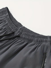 Men's Side Pocket Drawstring Shorts for Summer