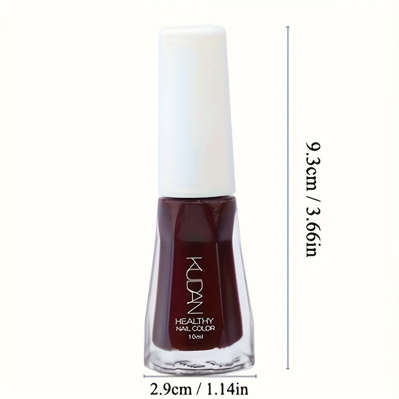 KAIMAIC 10ml Nail Polish Set Quick Dry Peel Off Long Lasting
