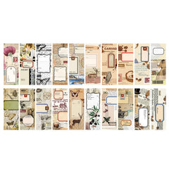 40 Piece Retro Writing Set Journal Stickers 4 Styles