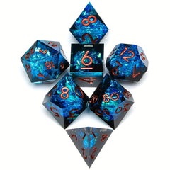 7pcs Polyhedral Dice Set for RPG Pathfinder Board Games