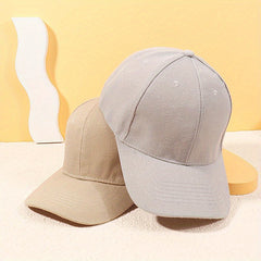 2pcs Couple Baseball Cap Unisex Sun Hat Adjustable Lightweight Golf