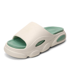 Men Cloud Slides Pillow Slippers Lightweight Open toe Shoes Indoor Outdoor