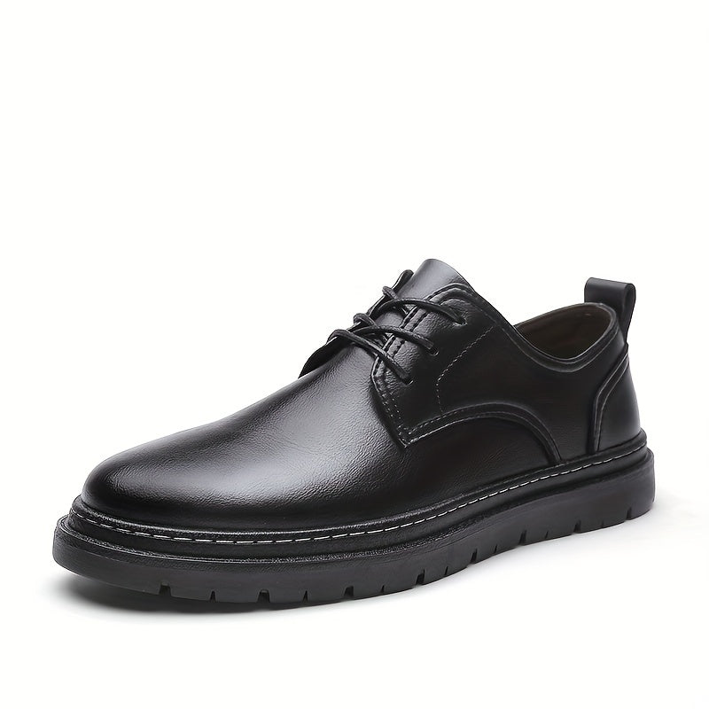 Men's Leather Derby Shoes for Wedding Business