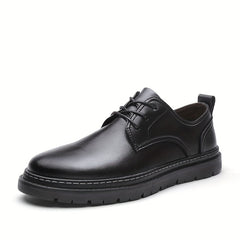 Men's Leather Derby Shoes for Wedding Business