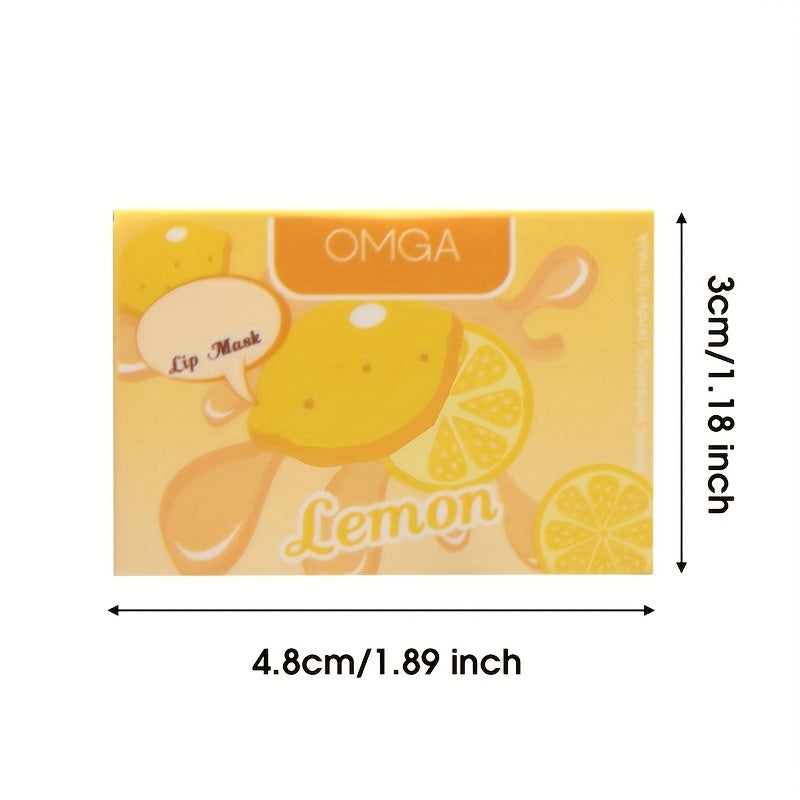 Lemon Flavored Tinted Lip Balm Water Gloss