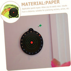 Self Adhesive Dart Targets - Set of 50 - Dart Training Stickers