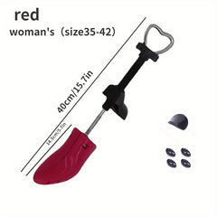 1pc Shoe Adjustable Stretcher Anti-wrinkle Plastic Shoe Stretcher
