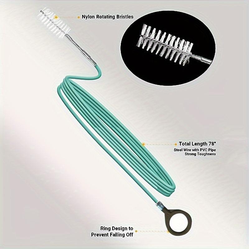Car Sunroof Drain Dredger - Drainage Cleaning Brush - Fuel Drain Pipe Leakage