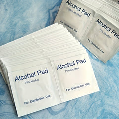 75% Alcohol Disinfection Cotton Sheets - 50-100 pcs