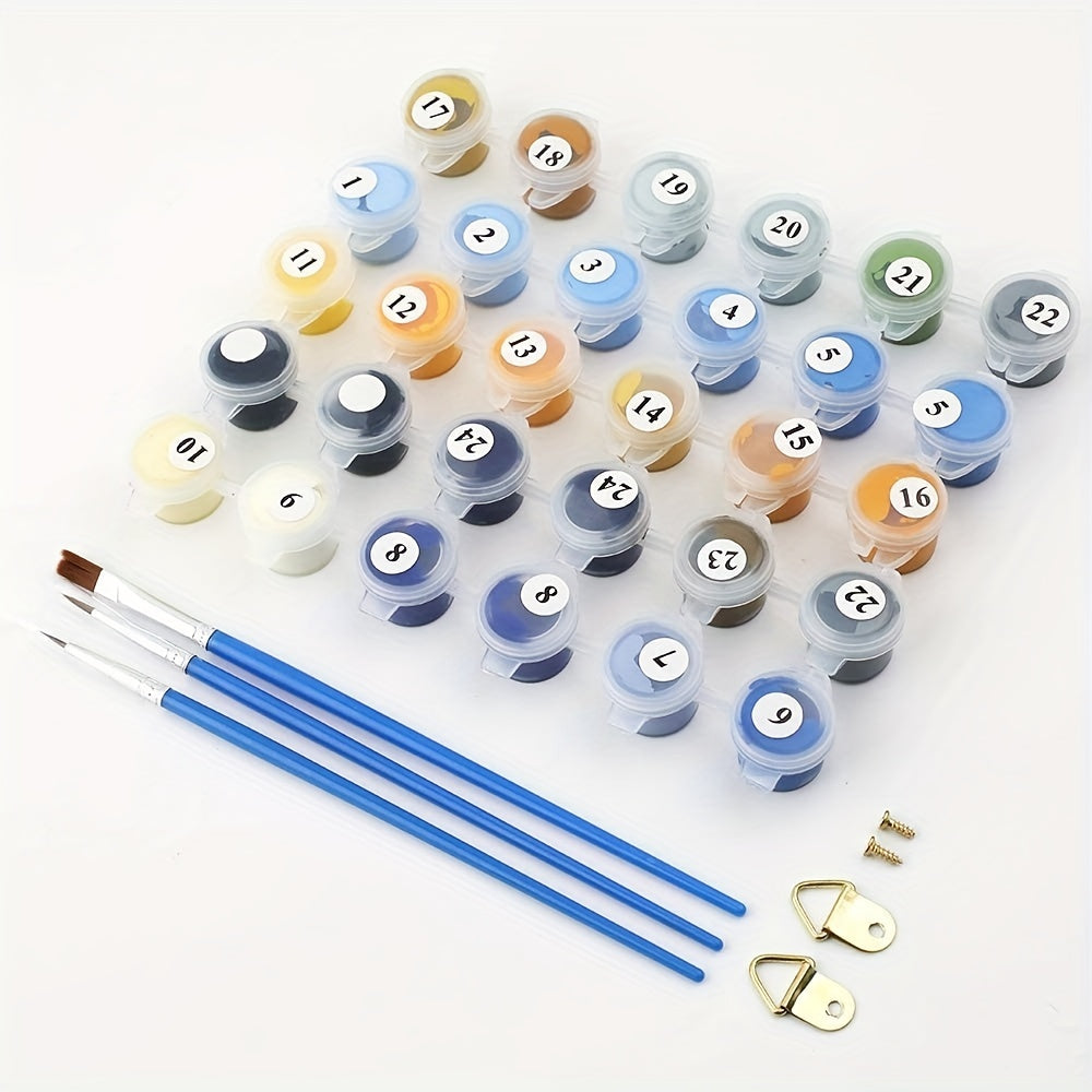 Large Lighthouse Paint By Numbers Kit 88x70 - DIY Canvas Painting