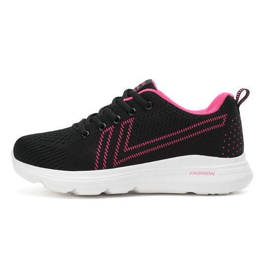 Women's Casual Breathable Lightweight Running Shoes Low Top Outdoor Travel Shoes