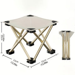 Portable Foldable Stool Lightweight Folding Stool For Outdoor Camping Fishing